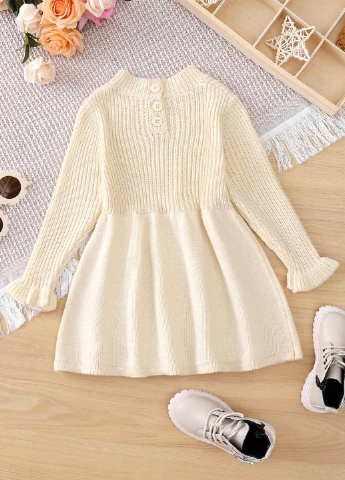 Молочное платье SHEIN (311528007)