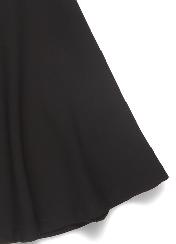 Черная кэжуал однотонная юбка MINT&BERRY клешированная