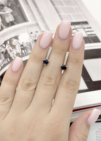 Сережки Silver Flame (301047977)