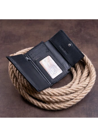 Жіночий шкіряний гаманець 13,5х9,5х3 см st leather (252133415)