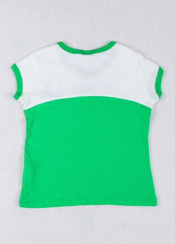 Зелена літня футболка United Colors of Benetton