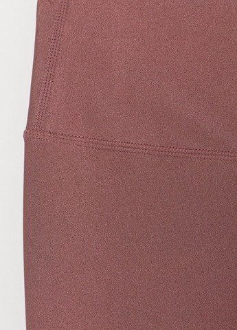 Розово-коричневые демисезонные леггинсы H&M