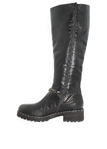 Зимние сапоги Gampr с цепочками, с пряжкой