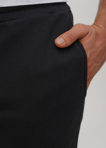 Черные кэжуал, спортивные демисезонные джоггеры брюки Trend Collection