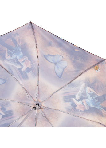 Женский складной зонт механический 102 см Trust (194321314)