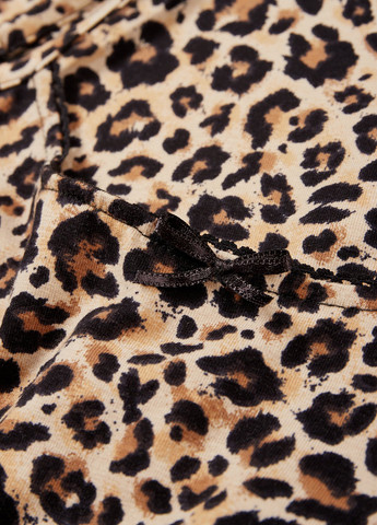 Бежевое кэжуал платье платье-майка, с открытой спиной C&A леопардовый