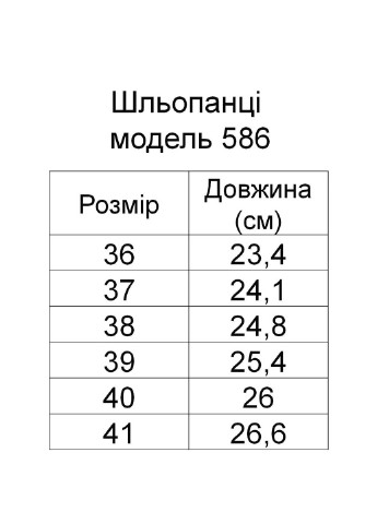 Шльопанці жіночі Irbis 586 (252999305)