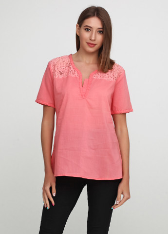 Розовая летняя блуза Sirup