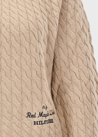 Бежевий зимовий светр Tommy Hilfiger