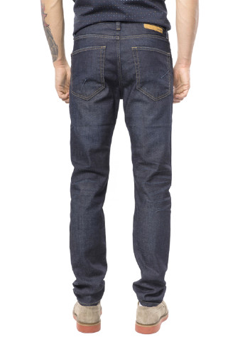 Темно-синие демисезонные джинсы MR 520