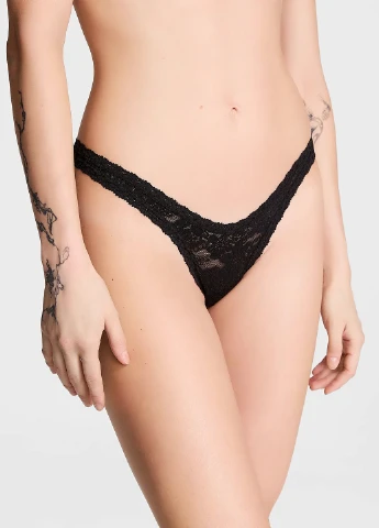 Черный демисезонный комплект (бюстгальтер, трусики) Victoria's Secret