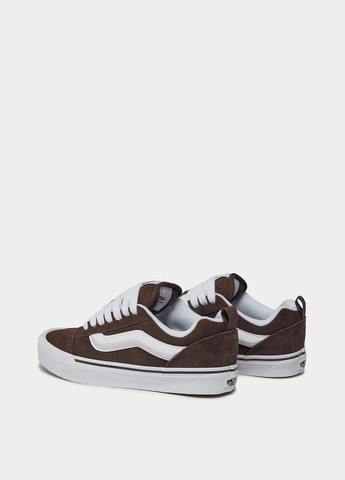 Коричневые кеды Vans с перфорацией