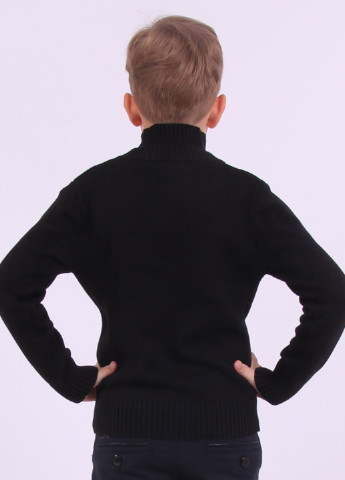 Черный демисезонный пуловер пуловер Kids Kingdom