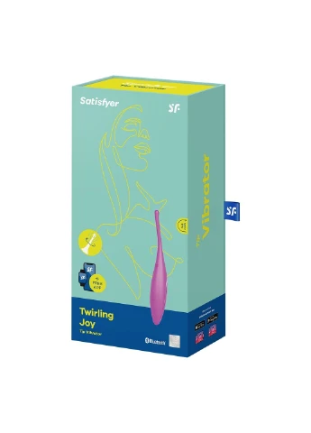 Вибратор для клитора Twirling Joy Fuchsia Satisfyer (252607167)