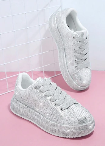 Срібні кеди SHEIN
