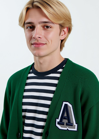 Зеленый демисезонный кардиган House