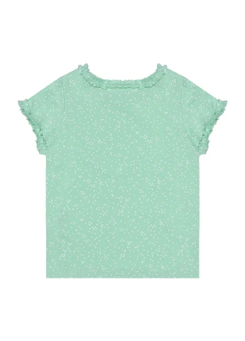 Мятная летняя футболка H&M