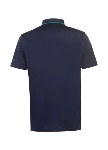 Темно-синяя футболка-поло для мужчин Pierre Cardin с геометрическим узором
