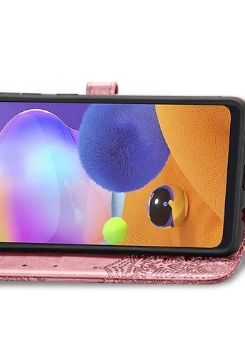 Кожаный чехол (книжка) Art Case с визитницей для Samsung Galaxy M31s Розовый (is_00000038664_2) Epik (238479234)