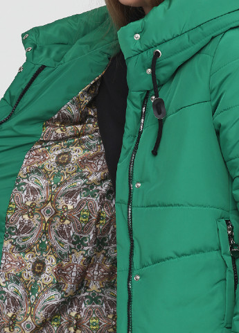 Зеленая зимняя куртка Fashion