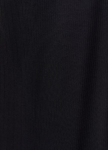 Черное кэжуал платье футляр H&M однотонное