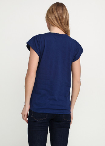 Темно-синяя летняя футболка SEZ 10