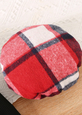 Червоний демісезонний комплект (гольф, спідниця, шарф, берет) SHEIN