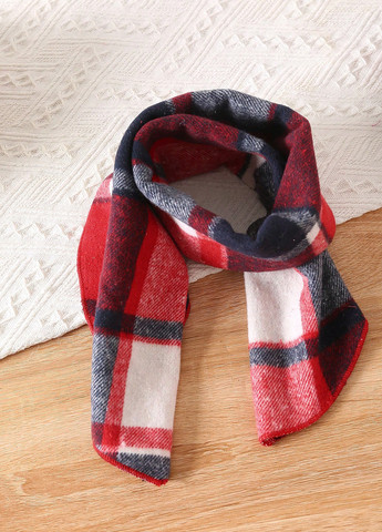 Червоний демісезонний комплект (гольф, спідниця, шарф, берет) SHEIN