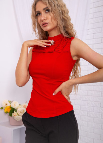 Красная летняя блуза Ager