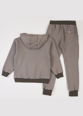 Сірий демісезонний костюм (худі, штани) брючний ArDoMi