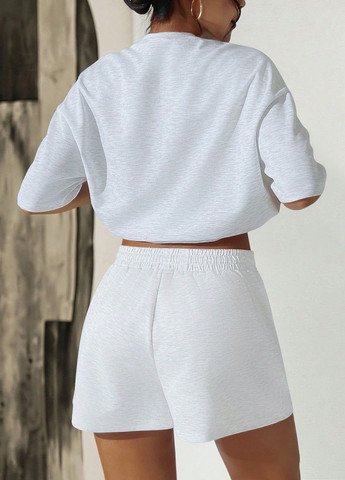 Костюм (футболка, шорты) SHEIN (365769562)