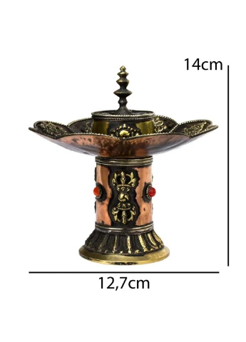Подставка для благовоний Лотос Ваджр 12,7x12,7x14 No Brand (255621505)