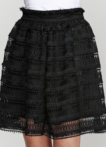 Черная кэжуал однотонная юбка Bruuns Bazaar мини