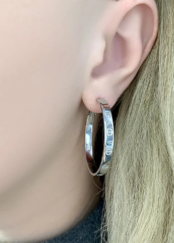Серьги Silver Flame (233794037)