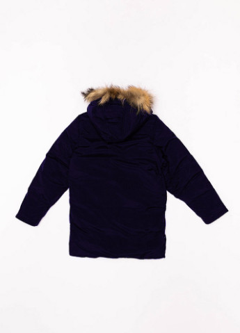 Темно-синяя зимняя куртка CHUNXU
