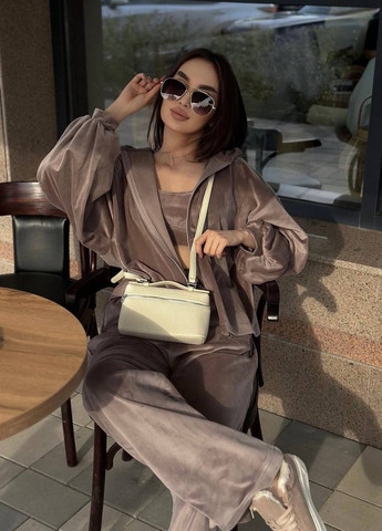 Костюм (толстовка, топ, брюки) No Brand (358867237)