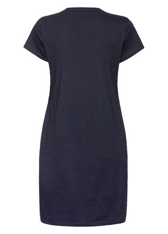 Темно-синя домашній сукня сукня-футболка Esmara з написами