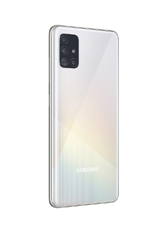 Смартфон Galaxy A51 4 / 64GB Prism Crush White (SM-A515FZWUSEK) Samsung Galaxy A51 4/64GB Prism Crush White (SM-A515FZWUSEK) білий