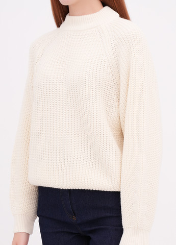 Кремовый зимний свитер EQUILIBRI