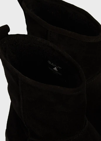 Зимние ботинки Gant с логотипом из натуральной замши