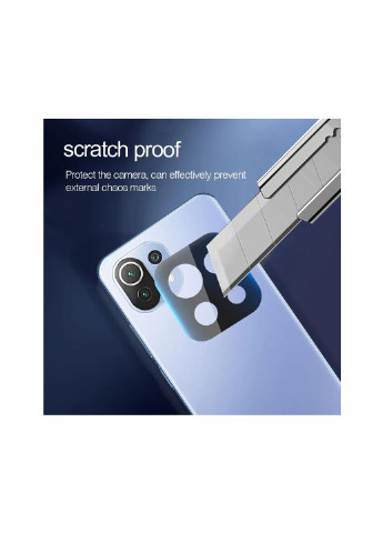 Скло захисне камеры Xiaomi Poco F3 (706628) BeCover (252389707)