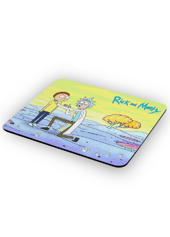Коврик для мышки Рик и Морти (Rick and Morty) (25108-1233) 22х18 см MobiPrint (222995235)
