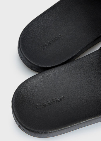 Черные пляжные, кэжуал шлепанцы Calvin Klein