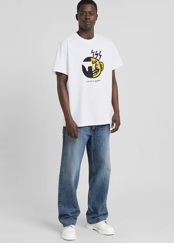Біла футболка G-Star Raw