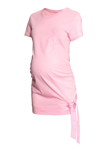 Розовая кэжуал футболка H&M