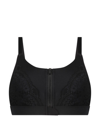 Чорний топ бюстгальтер Hunkemoller без кісточок поліамід