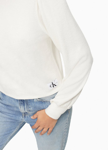 Молочный демисезонный джемпер джемпер Calvin Klein