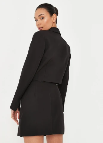 Черная кэжуал однотонная юбка Missguided