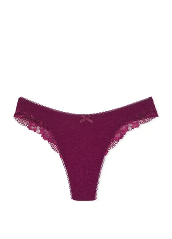 Сливовый демисезонный комплект (бюстгальтер, трусики) Victoria's Secret