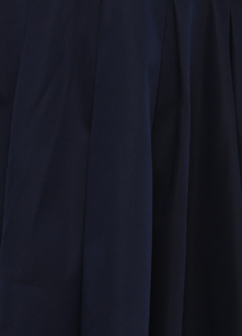Темно-синее кэжуал платье Valibay однотонное